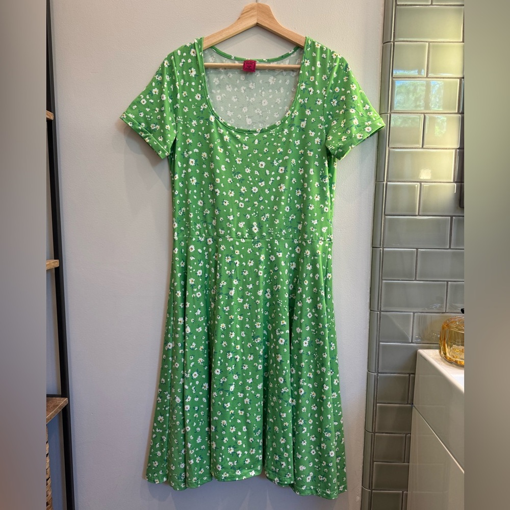 Melissa Masse Fit and Flare Dress